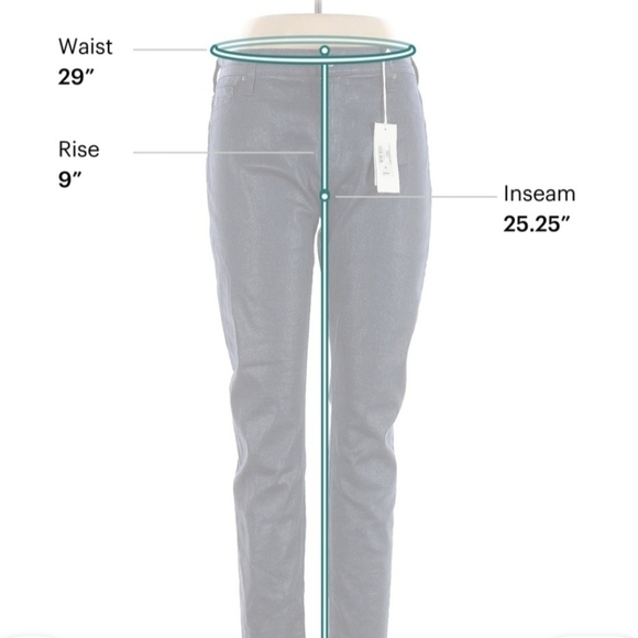 Adriano Goldshmied Farah Skinny Ankle High Rise Size 32 NWT - Picture 4 of 11